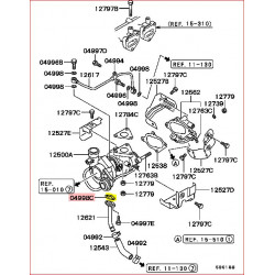 Joint du Tuyau de Retour d'Huile du Turbo Pajero III 3,2L DID