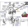 Piston de Tige de Frein du Bloc Hydraulique Pajero 3 et 4