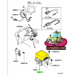 Calculateur ABS Pajero 2